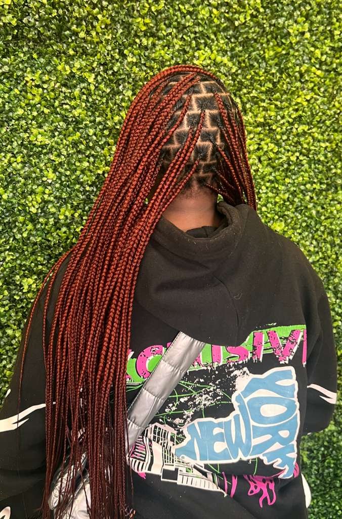 Knotless Braids Style 4